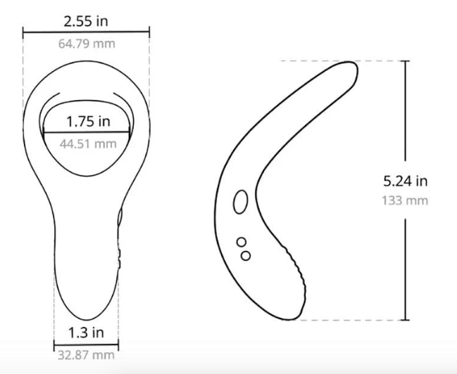 Vòng Rung Lovense Diamo Điều Khiển Từ Xa Bằng App Điện Thoại